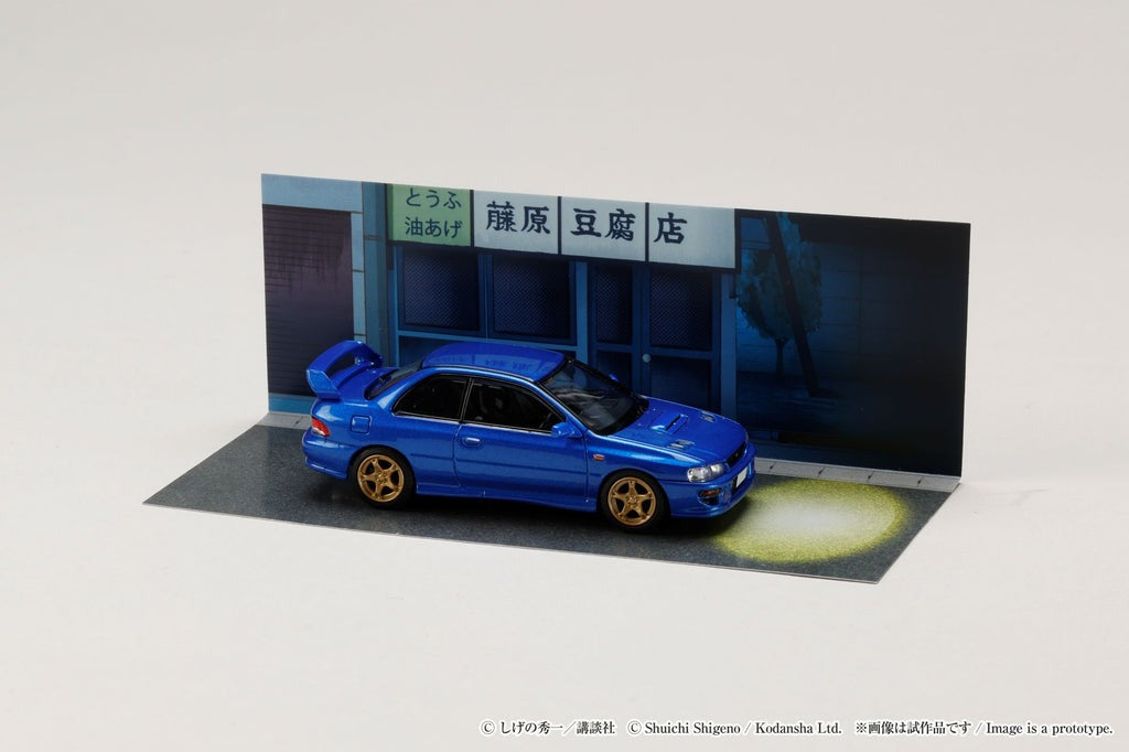 Hobby Japan 1/64 SUBARU IMPREZA INITIAL D HJDMD011 Diecast Model Car