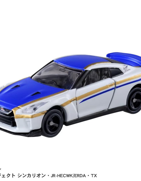 Takara Tomy Tomica Die-cast Car Shinkansen CW Nissan GT-R E7 Kagayaki Model Car