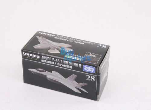 Load image into Gallery viewer, Takara Tomy Tomica Premium No.28  JASDF F-35A Fighter Jet 1/164 Diecast Toy
