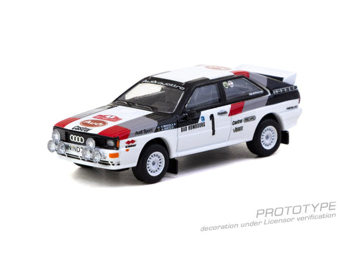 Load image into Gallery viewer, (Pre-order) Tarmac Works Audi Quattro A1 Lombard RAC Rally 1982 #1 Winner Model
