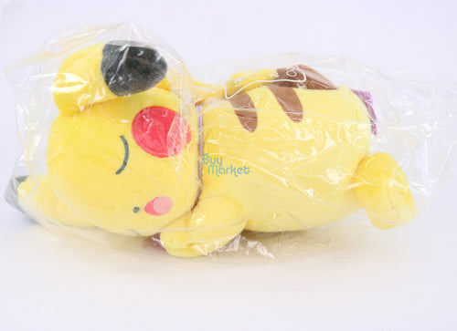 Load image into Gallery viewer, Takara Tomy Pokemon Sayashiya Friend S size Pikachu Soft Plush Doll Japan

