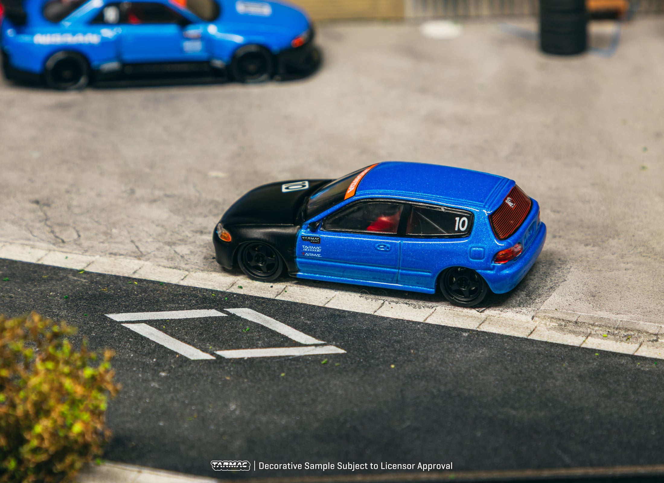 Tarmac Works Honda Civic EG6 Tarmac Works 10th Anniversary Model Car