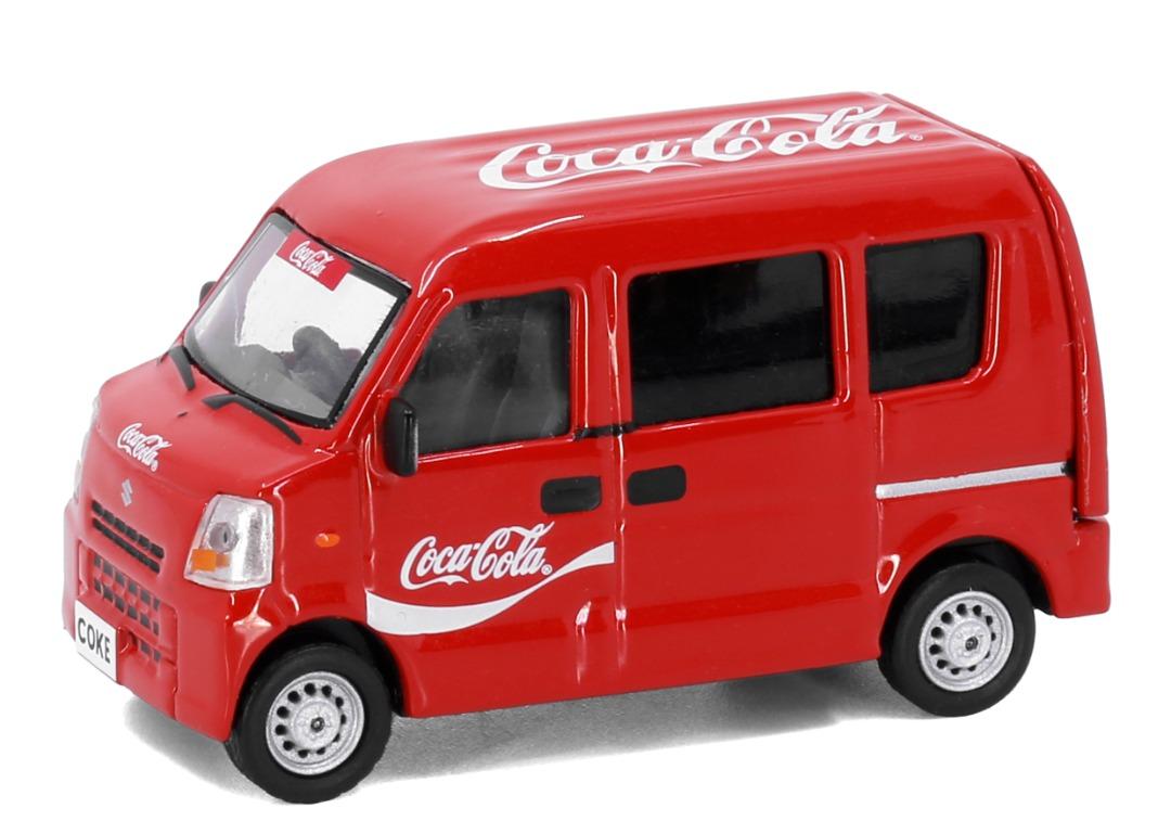 Tiny City 1:64 Diecast Model Car - Suzuki Coca Cola (Red)