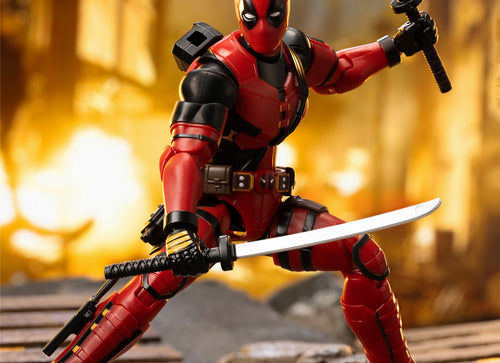 Load image into Gallery viewer, Blokees Marvel Deadpool &amp; Wolverine – SAGA81116  Deadpool Model Kits Figure
