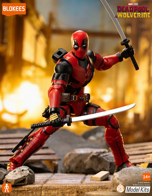 Load image into Gallery viewer, Blokees Marvel Deadpool &amp; Wolverine – SAGA81116  Deadpool Model Kits Figure

