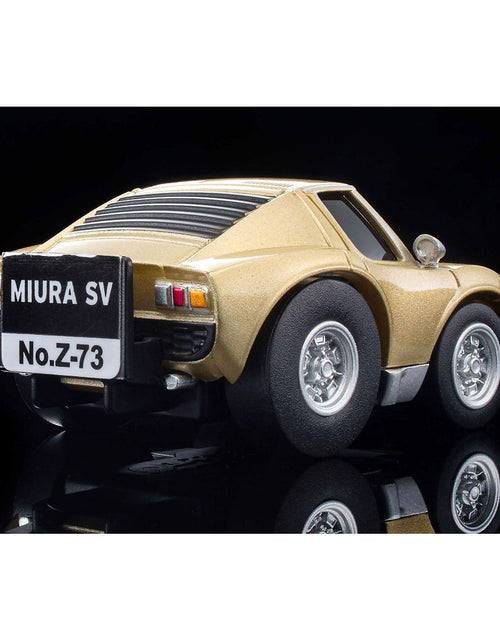 Load image into Gallery viewer, Takara Tomy Tomytec Choro Q zero Z-73c Lamborghini Miura SV Gold (pullback car)
