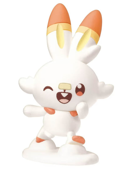 Takara Tomy Pokemon PokePiece Mini Doll Balloon Scorbunny