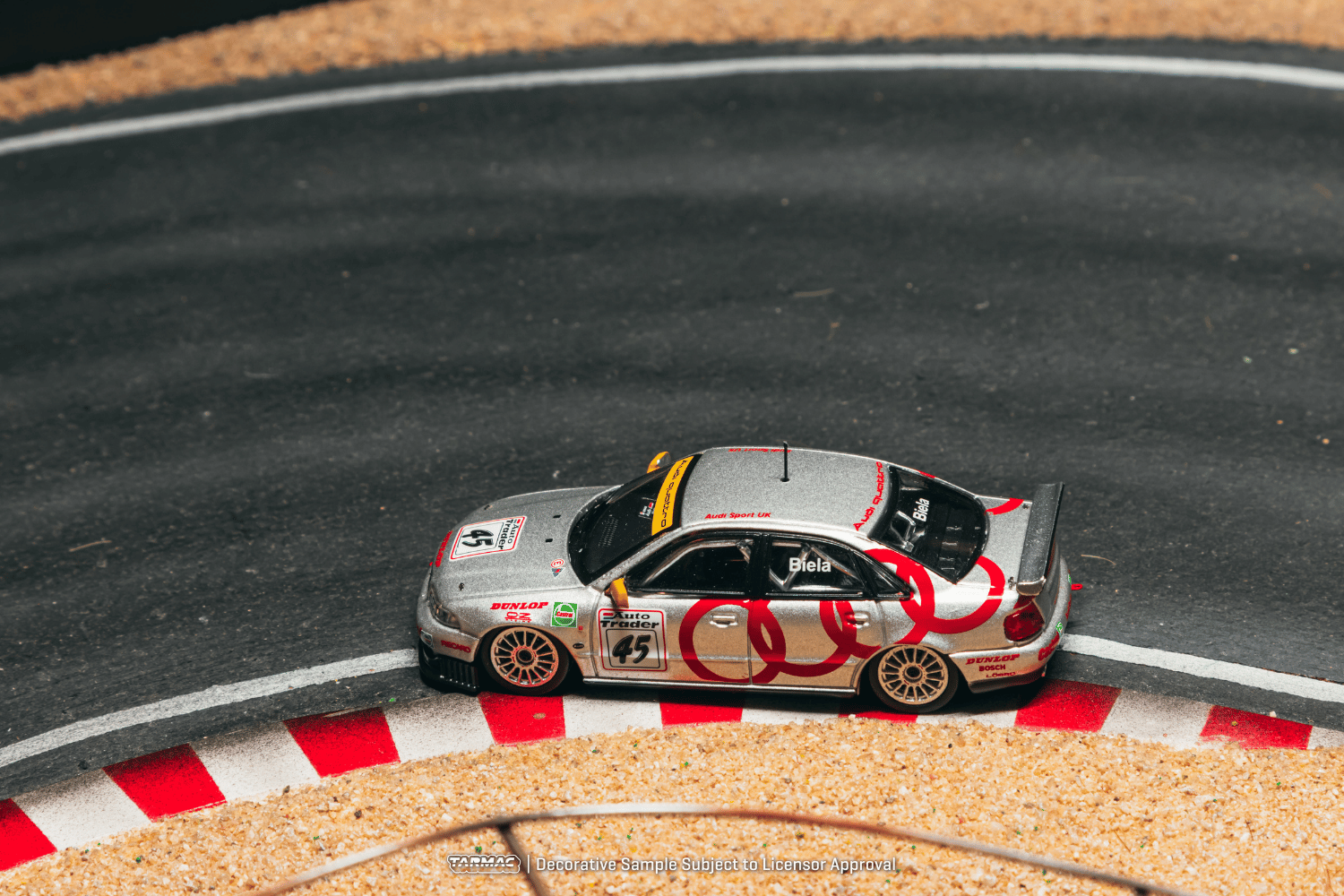 (Pre-order) Tarmac Works 1/64 Audi A4 quattro BTCC 1996 Champion Frank Biela