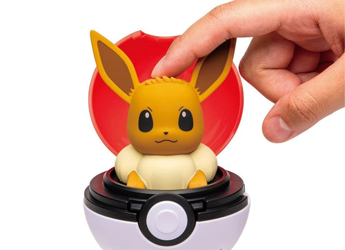 Load image into Gallery viewer, Takara Tomy Pokemon Pocket Monsters Pyokopuni Eevee Figure
