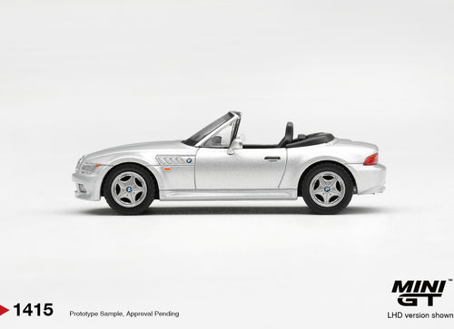 Load image into Gallery viewer, (Pre-order) Mini GT #1415 BMW Z3 Titanium Silver LHD Diecast Model Car
