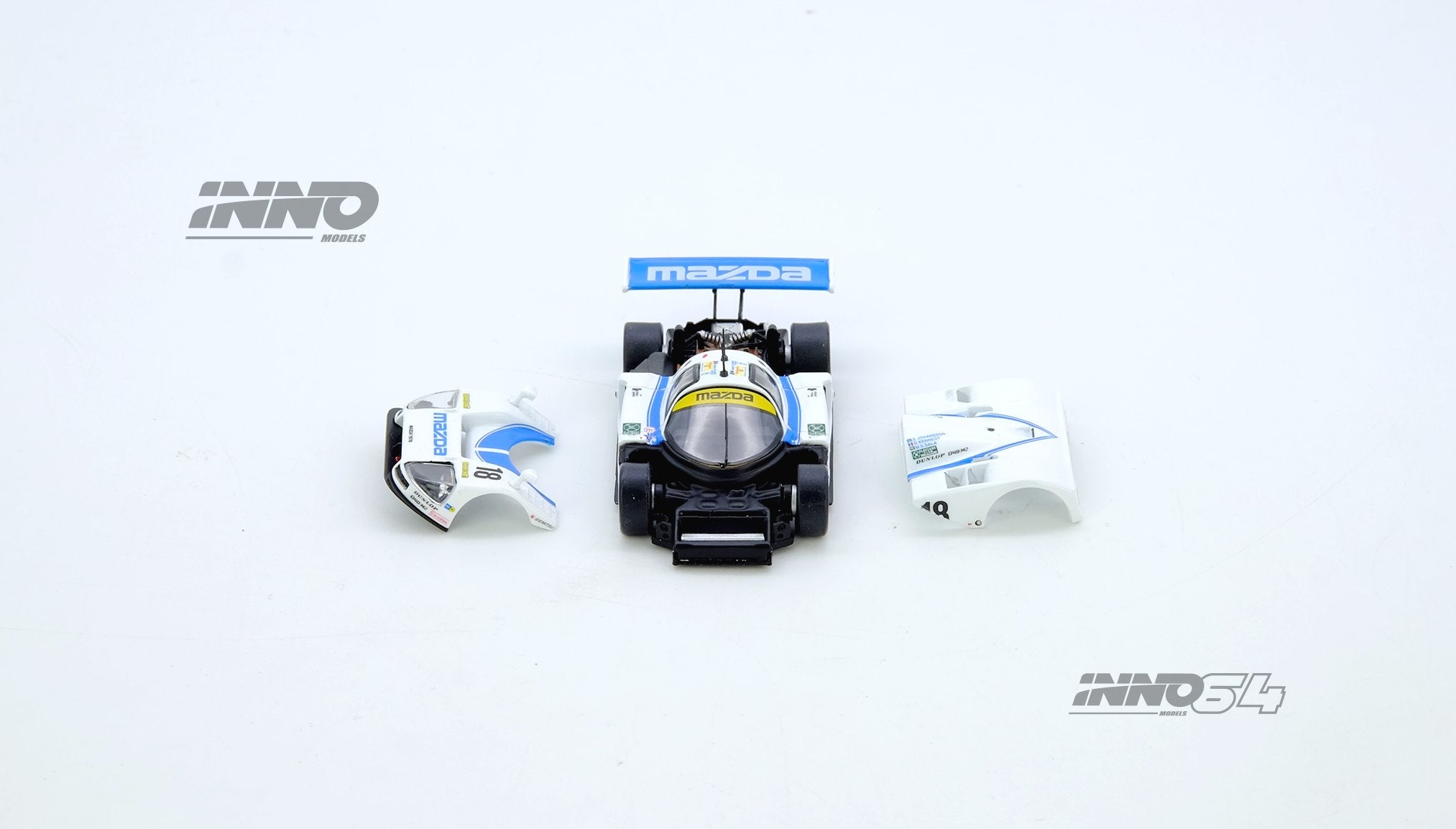 (Pre-order) INNO64 1/64 MAZDA 787B No.18  59th 24 Hours Le Mans 1991 Diecast Car