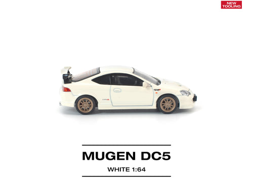 Load image into Gallery viewer, (Pre-order) POP RACE 1/64 HONDA DC5 MUGEN WHITE Diecast Model Car
