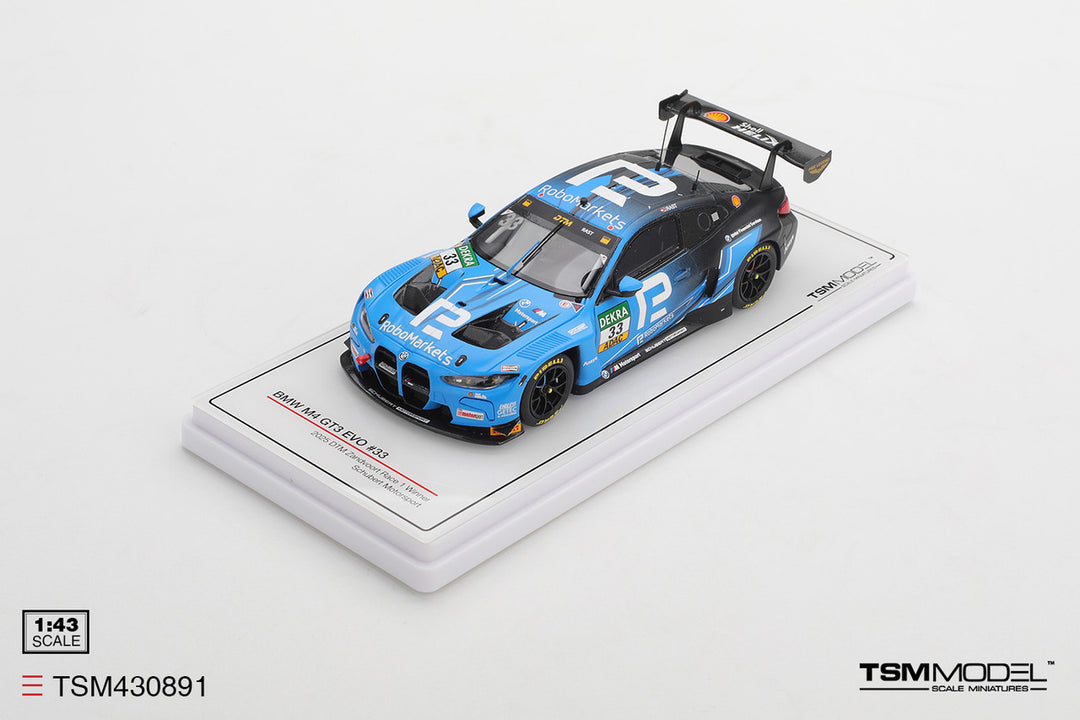 (Pre-order) TSM Model 1/43 BMW M4 GT3 EVO #33 Schubert Motorsport 2025 DTM