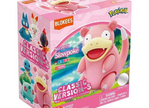 Load image into Gallery viewer, Blokees Pokemon Classic Version-S Slowpoke Buildable Action Figure Model Kit
