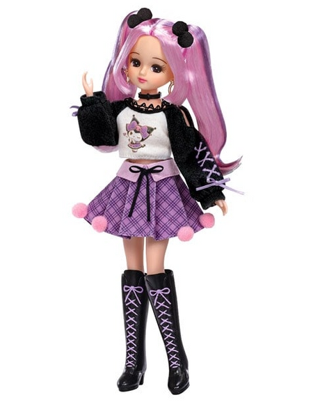 Takara Tomy Licca Doll - LD-11 Cool Kuromi x Licca Doll