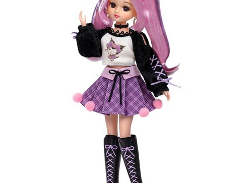 Load image into Gallery viewer, Takara Tomy Licca Doll - LD-11 Cool Kuromi x Licca Doll
