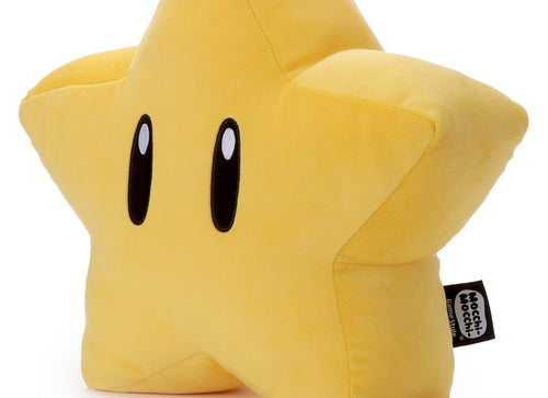 Load image into Gallery viewer, Takara Tomy Mario Soft Plush Toy - Mocchi Game Style Super Star
