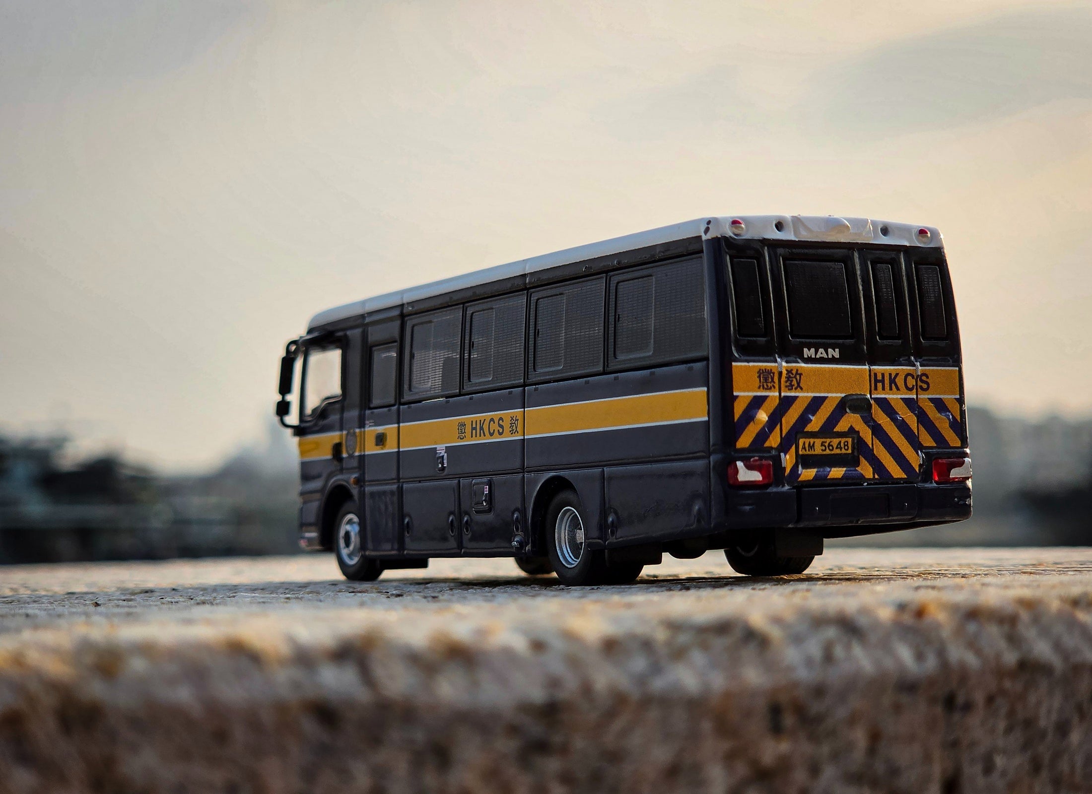 Tiny City Die-cast Model Car HKP24 1/76 MAN TGL HK Correctional Service (AM5648)