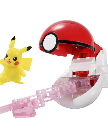 Takara Tomy Pokemon Moncolle PVC Mini Figure -Trouze Pikachu Poké Ball