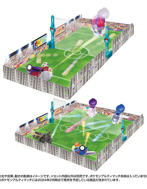 Load image into Gallery viewer, Takara Tomy Pokemon Ultimatch Official Stadium Playset
