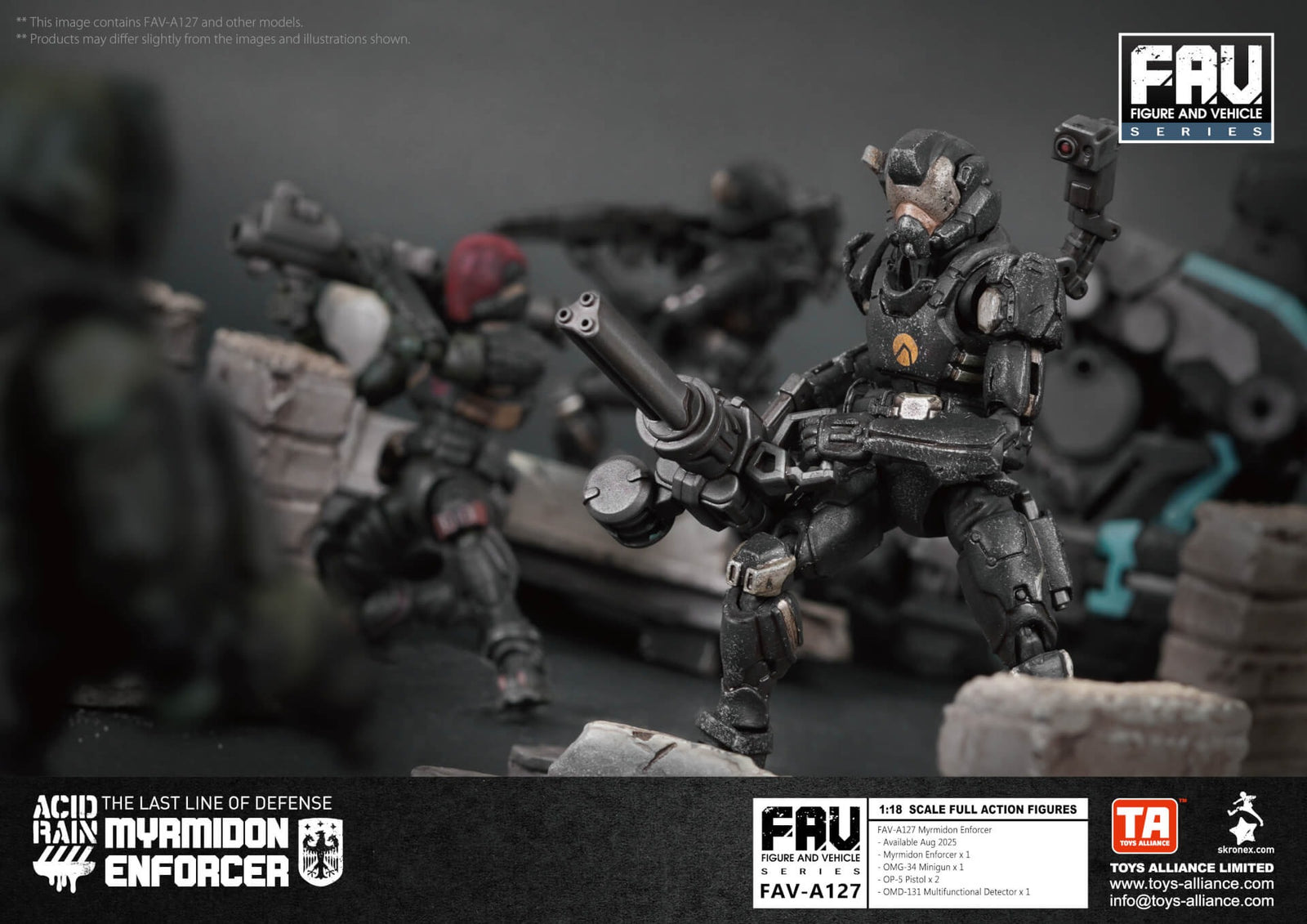 Acid Rain x Toy Alliance FAV-A127 Myrmidon Enforcer Action Figure