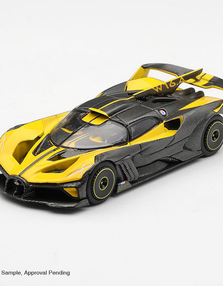 (Pre-order) Mini GT #1229 1/64 Bugatti Bolide Yellow Diecast model car