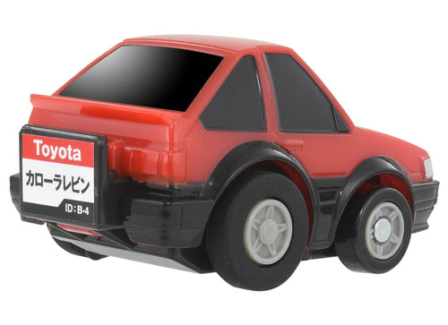 Load image into Gallery viewer, Takara Tomy Tomica ChoroQ Pull Back Diecast e-04 Toyota Corolla Levin (AE86)
