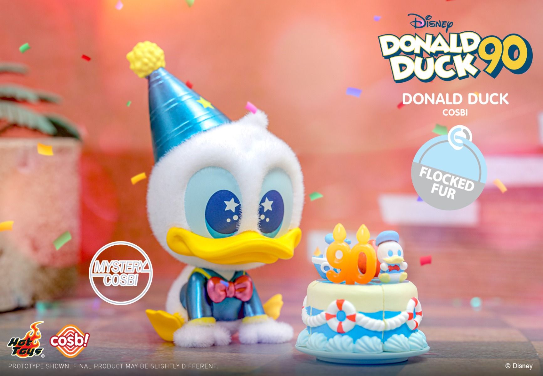 Hot Toys Donald 90th - Donald Duck Birthday Cosbi Collection (Full set of 8)