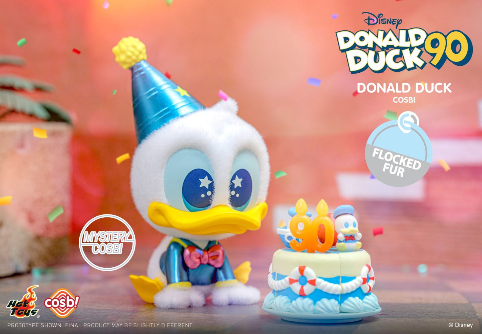 Hot Toys Donald 90th - Donald Duck Birthday Cosbi Collection (Full set of 8)