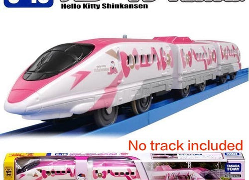 Load image into Gallery viewer, Takara Tomy Plarail Toy Train Series - S-18 Hello Kitty Shinkansen
