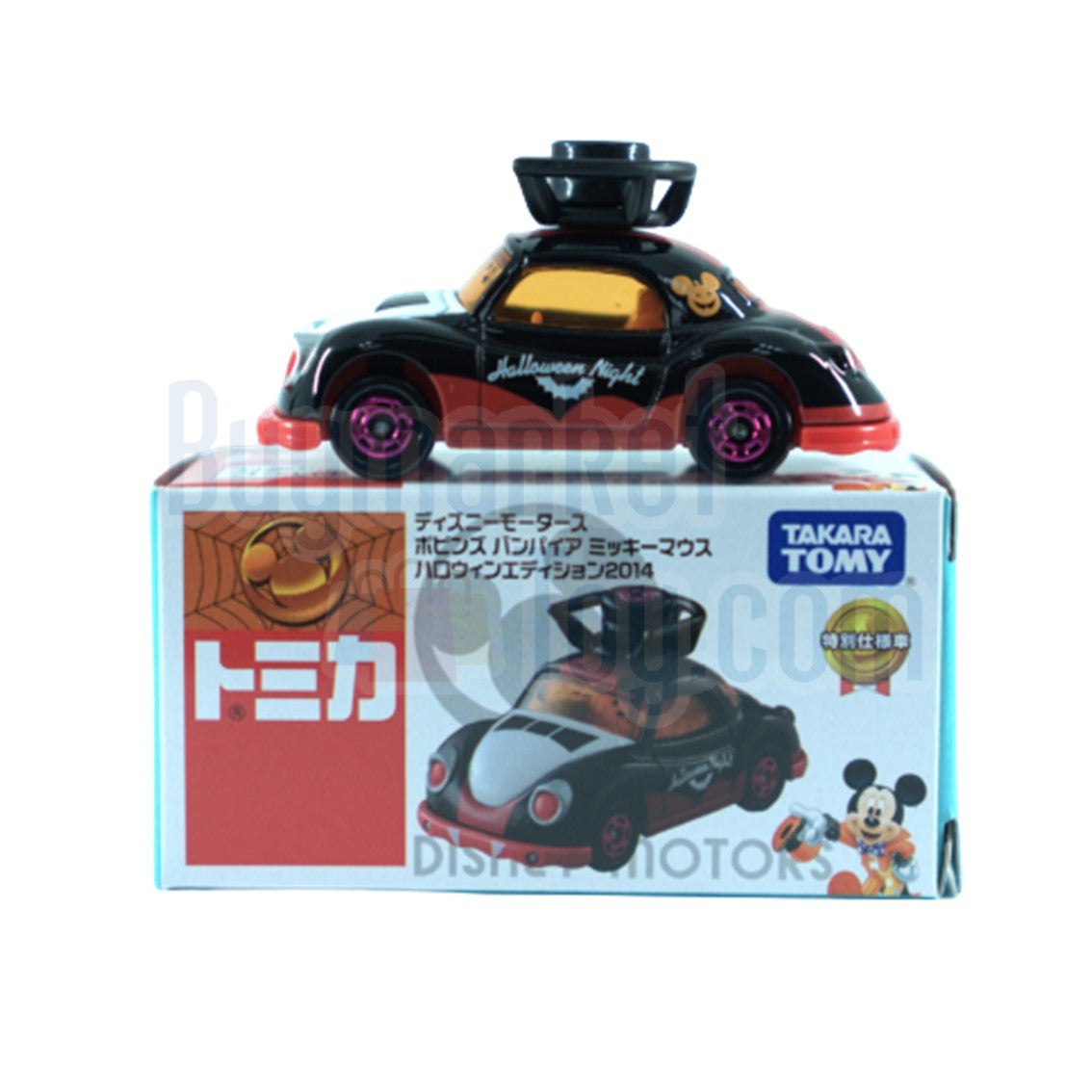 Takara Tomy Tomica Disney Motors Car Halloween Poppins Vampire Mickey (Asia Ex.)
