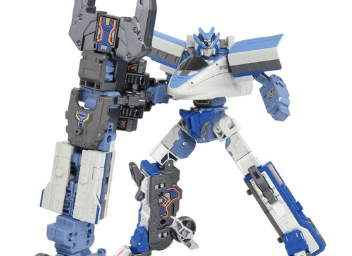Load image into Gallery viewer, Takara Tomy Shinkansen Deformation Robot Shinkalion CW 500 Kodama &amp; Jinki Form
