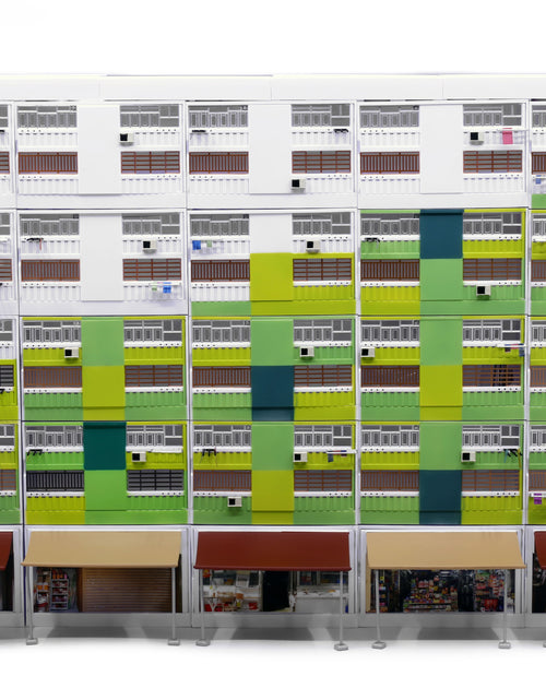 Load image into Gallery viewer, Tiny City Hong Kong # Bd22 Nam Shan Estate Diorama Model
