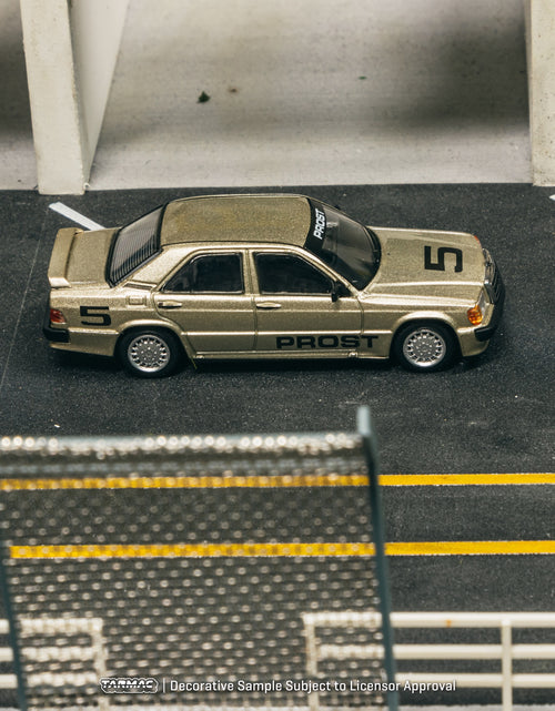 Load image into Gallery viewer, Tarmac Works 1/64 Mercedes-Benz 190 E 2.3-16 Race of Champion 1984

