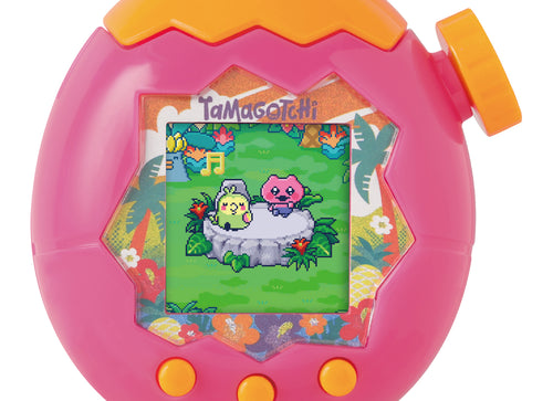 Load image into Gallery viewer, (Pre-order) Bandai Tamagotchi Paradise Orange Tropics Pet Game Toy For Children
