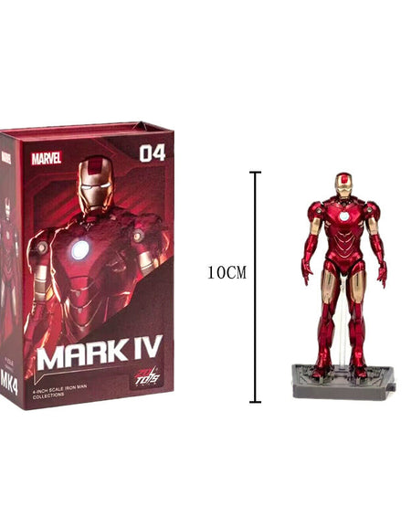 ZD Toys Marvel Avengers 4-inch Iron Man MK3 Action Figure