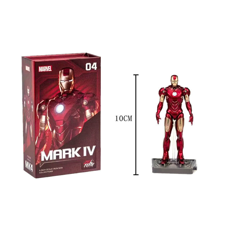 ZD Toys Marvel Avengers 4-inch Iron Man MK3 Action Figure