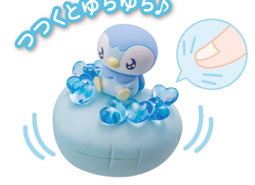 Load image into Gallery viewer, Takara Tomy Pokemon PokePeace Doll Full of Hearts Piplup Mini Figure
