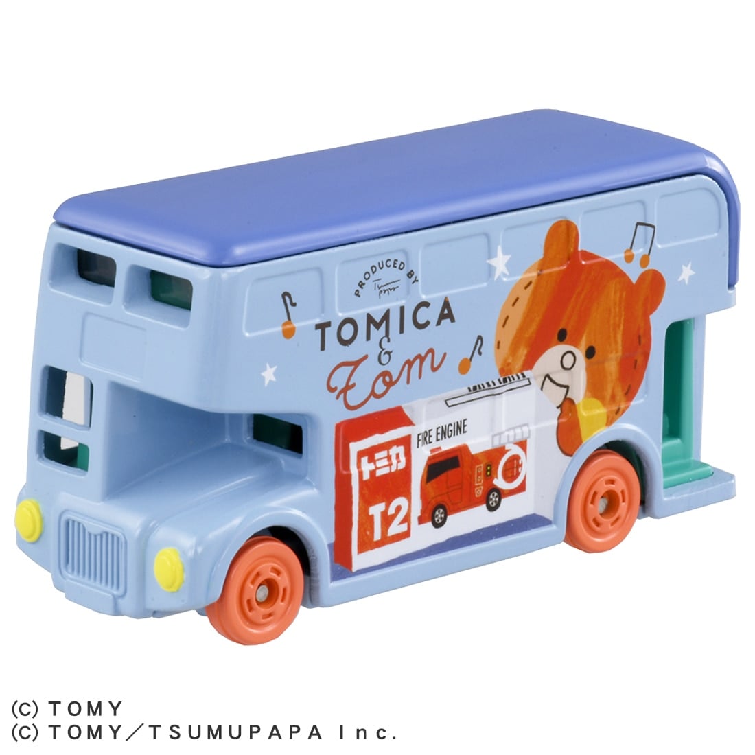 Takara Tomy Dream Tomica SP: Tomica and Tom - I Love Tomica Double Decker Bus