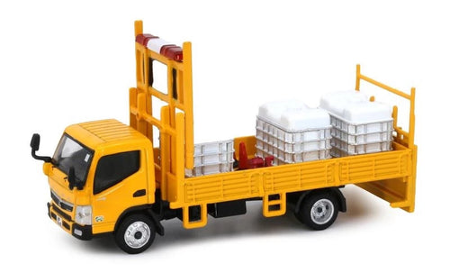 Load image into Gallery viewer, Tiny City 200 Die-cast Model Car - MITSUBISHI FUSO Canter Warning Sign Vehicle
