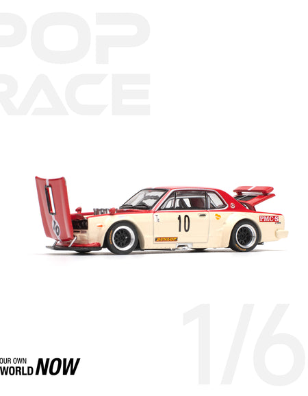 POPRACE 1/64 NISSAN SKYLINE GT-R V8 DRIFT (HAKOSUKA) - WATANABE Model
