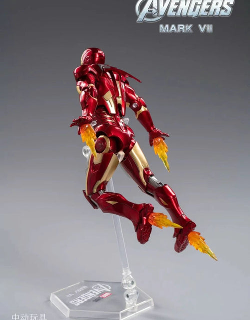 Load image into Gallery viewer, ZD Toys Marvel Avengers 1/10 Iron Man MK7 Action Figure with LIGHTING Function

