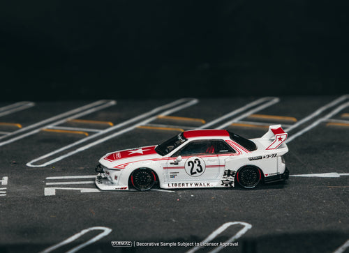 Load image into Gallery viewer, (Pre-order) Tarmac Works 1/64 LB-KAIDO WORKS Nissan R32 Skyline Tarmac Model Car
