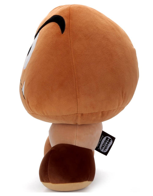 Load image into Gallery viewer, Takara Tomy Arts Super Mario Soft Plush Toy - Mocchi Game Style Goomba
