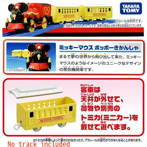 Load image into Gallery viewer, Takara Tomy Plarail Train Series - S-13 Mickey Mouse Choo-Choo Lcocmotive
