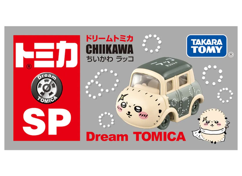 Load image into Gallery viewer, Takara Tomy Dream Tomica Diecast Model Car - SP Chiikawa Sea Otter Rakko
