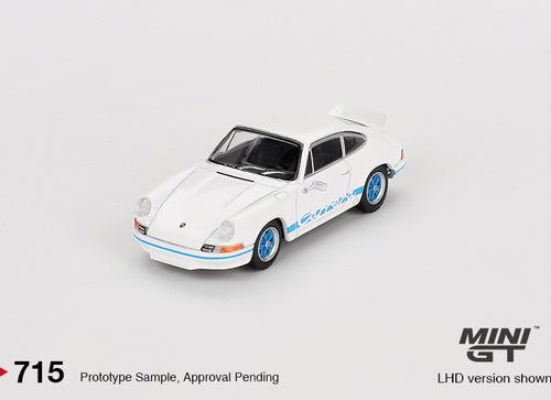Load image into Gallery viewer, Mini GT #715 1/64 Porsche 911 Carrera RS 2.7 Grand Prix White LHD
