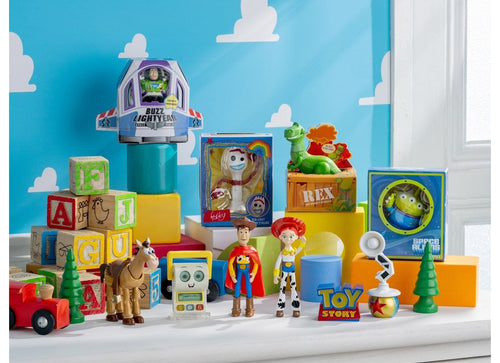 Load image into Gallery viewer, Takara Tomy Figure Toy Story 5 Diecast Pixar Lamp &amp; Logo Color Metallic Ver.
