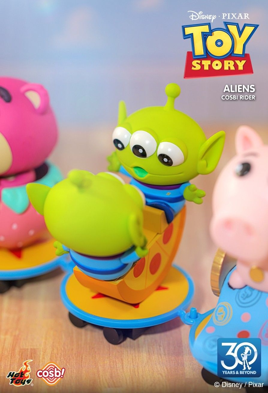 Hot Toys Toy Story Cosbi Rider Bobble-Head Figure Collection (Set of 6)