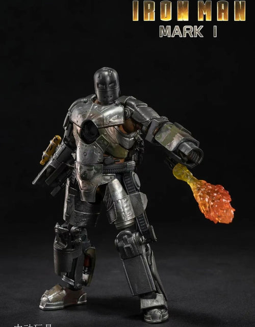 Load image into Gallery viewer, ZD Toys Marvel Avengers 1/10 Iron Man MK1 Action Figure Set
